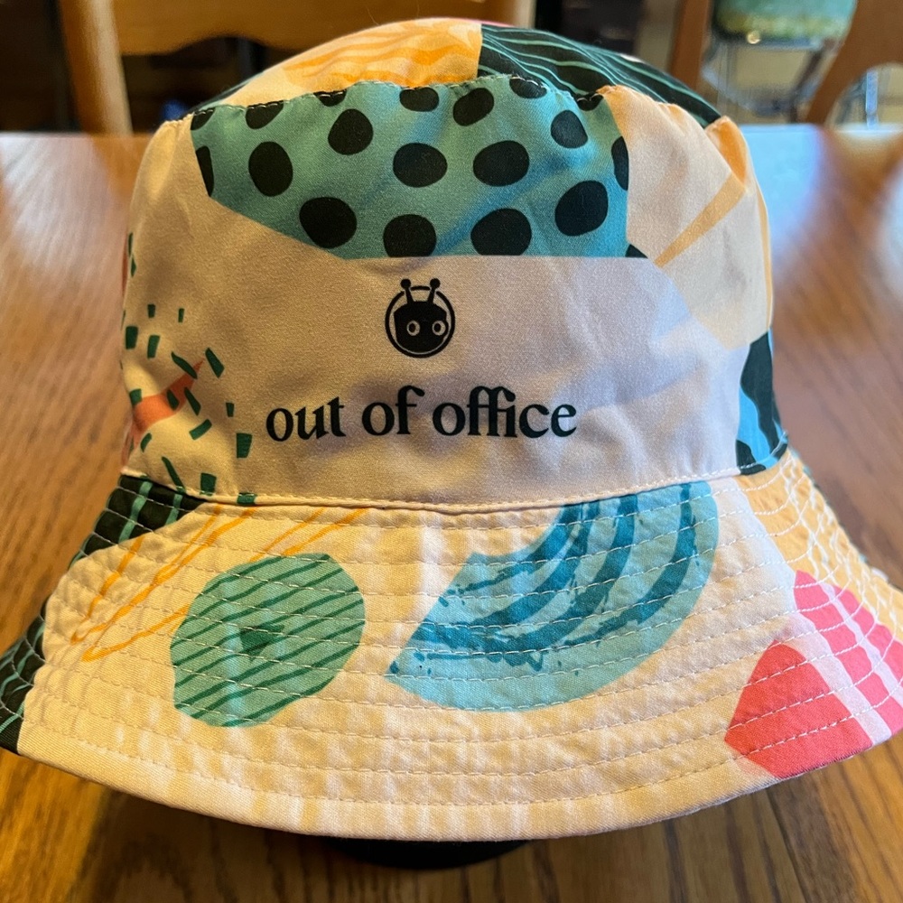 On Target/Out of Office Multicolor Bucket Hat